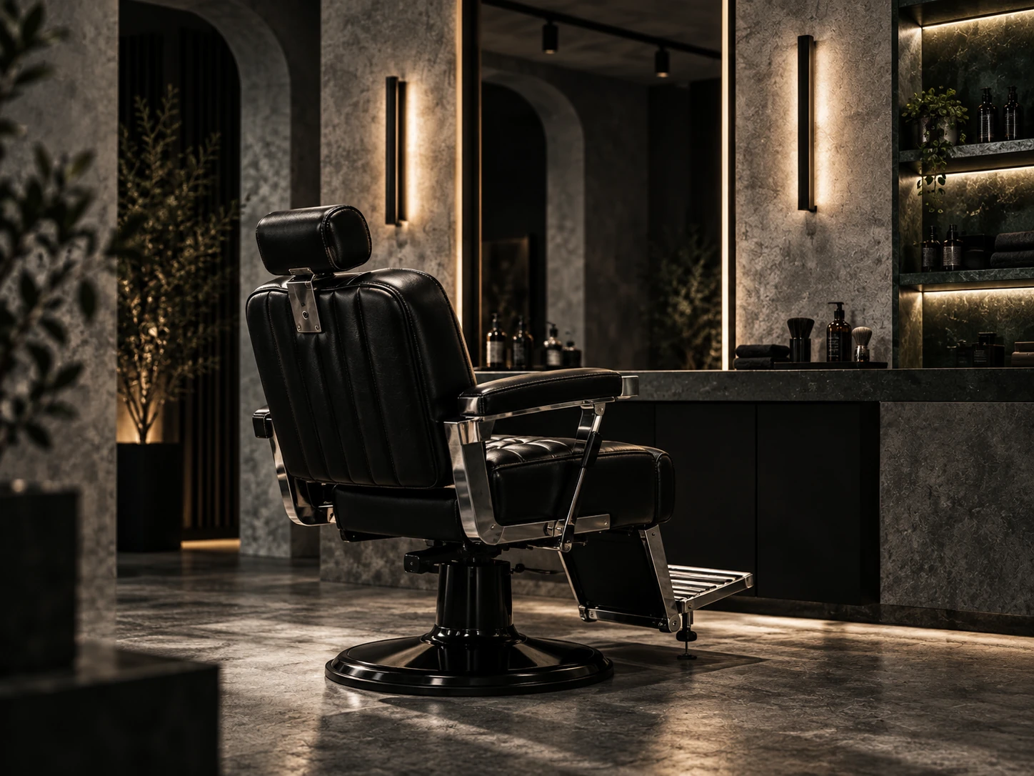Prémium barber szék